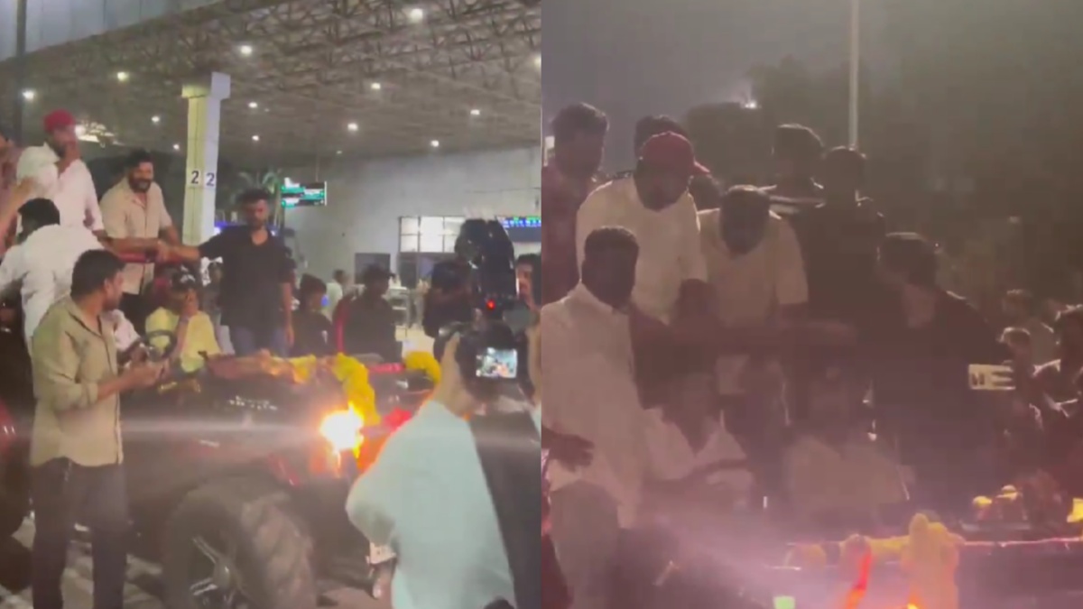WATCH: Nitish Kumar Reddy gets grand reception in Vizag after successful Australia series