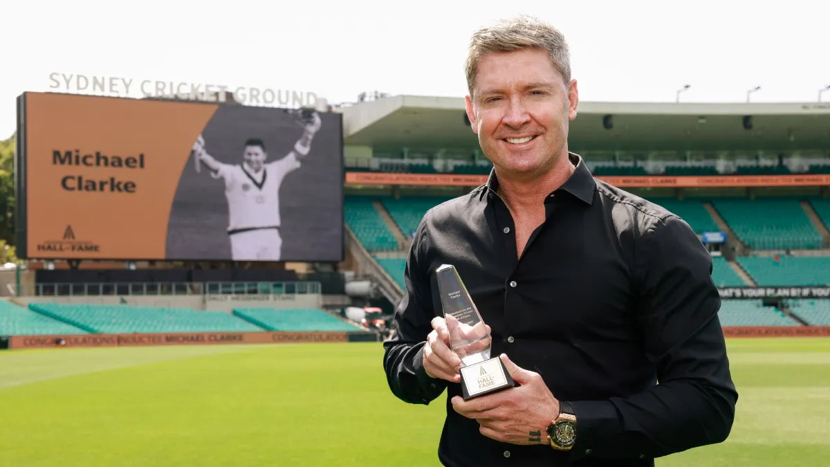 CA inducts World Cup-winning captain Michael Clarke into Australian Hall of Fame