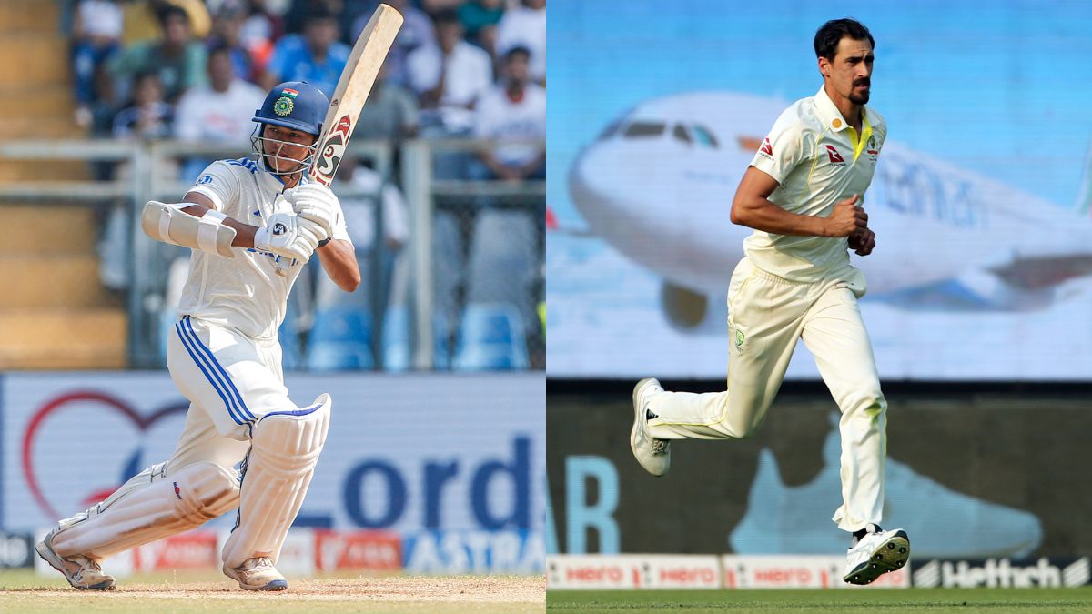 Watch: Yashasvi Jaiswal puts Mitchell Starc to the sword with four boundaries in first over