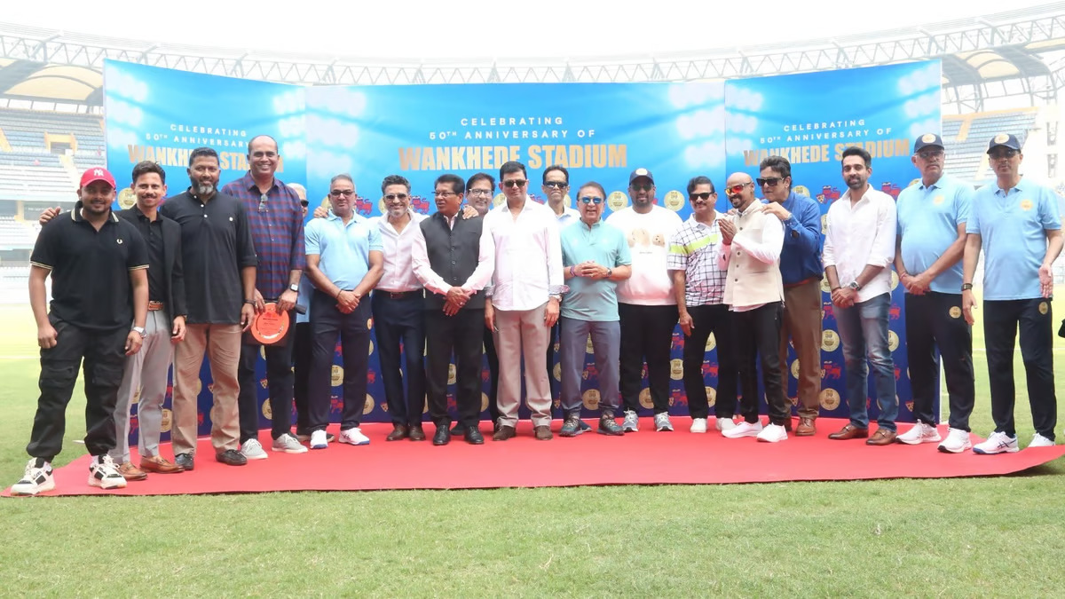 Sunil Gavaskar, other Mumbai captains felicitated as MCA kicks off Wankhede Stadium's 50th anniversary celebrations