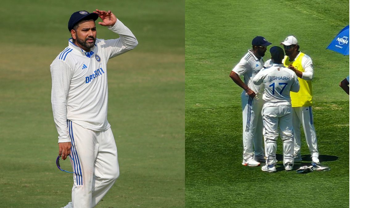 Watch: Rohit Sharma carries drinks sharing inputs with Bumrah, Pant