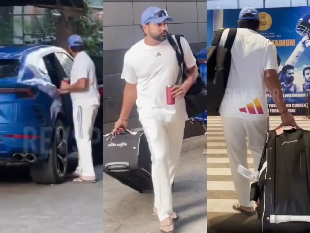 Watch: Rohit Sharma arrive at Wankhede Stadium to train with Mumbai's Ranji Trophy team