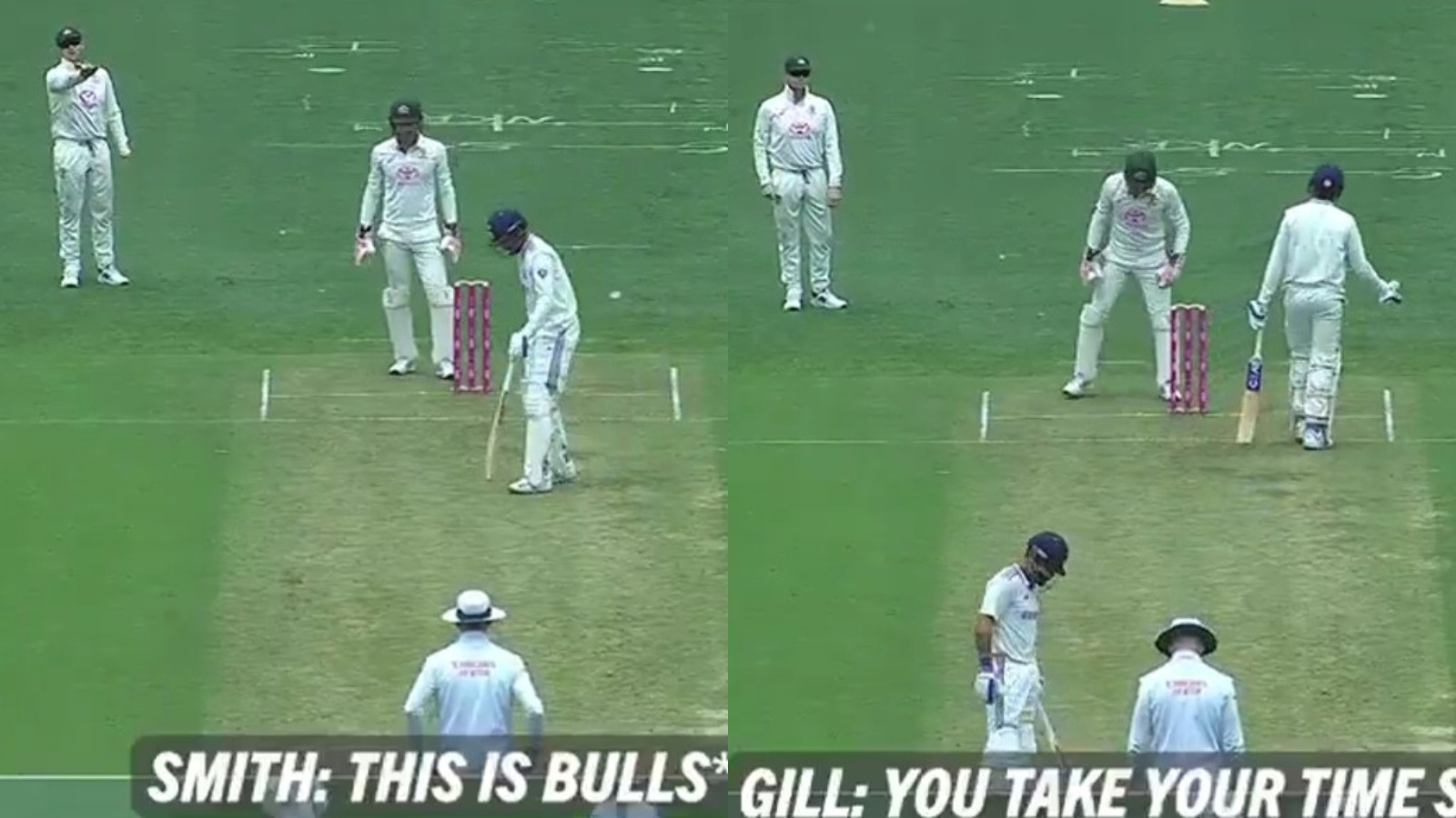 WATCH: Shubman Gill's retort to Steve Smith moments before dismissal -'Nobody says anything to you'
