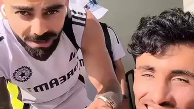 Watch: Virat Kohli praise net bowler Ibrar Ahmad Dawar after practice session in Dubai