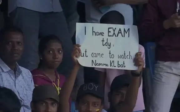 Student skips school exam to watch KL Rahul play in Ranji Trophy match, photo goes viral