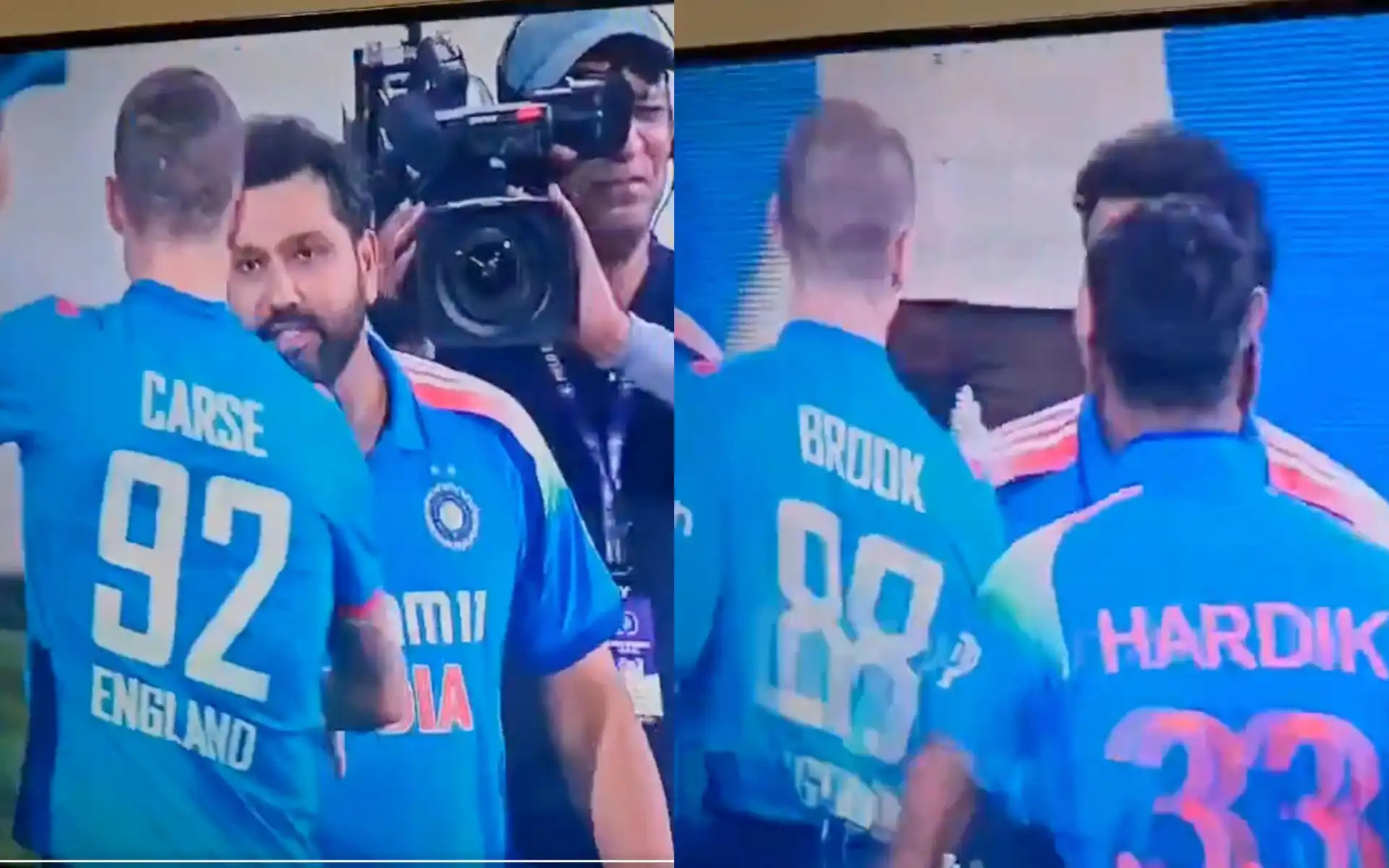 WATCH: Harry Brook, Brydon Carse's respectful gesture for India captain Rohit Sharma