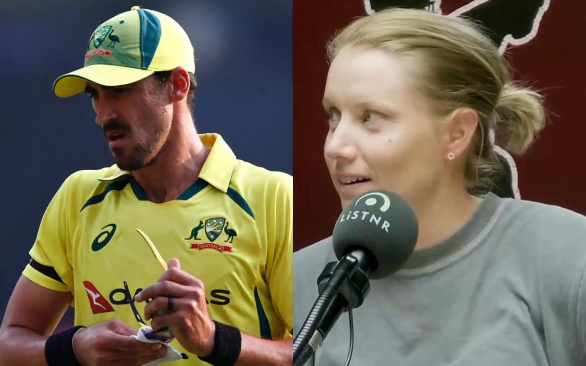 'He will be fine'- Alyssa Healy on Starc's withdrawal from ICC Championship Trophy