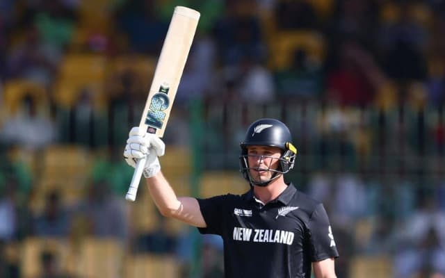 Will Young was three down, and Latham and I realized we were in a little bit of trouble.