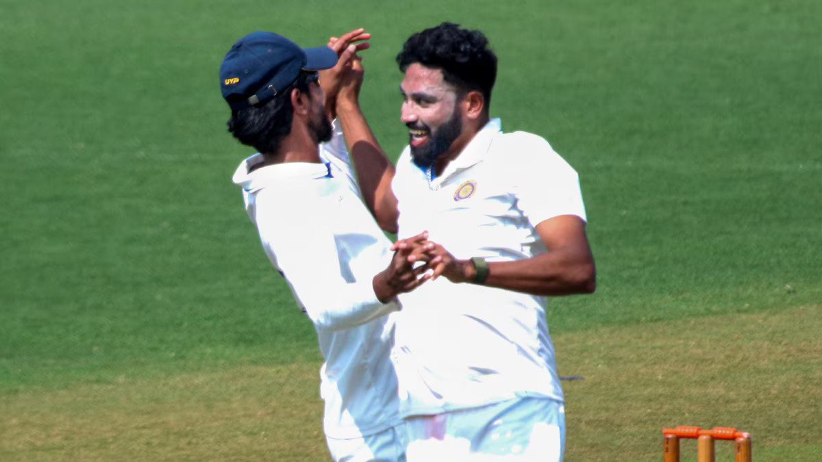 How did Mohammed Siraj do on his return to Ranji Trophy?