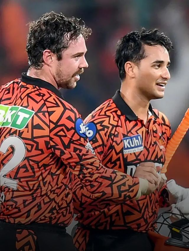 Abhisek and Travis Head