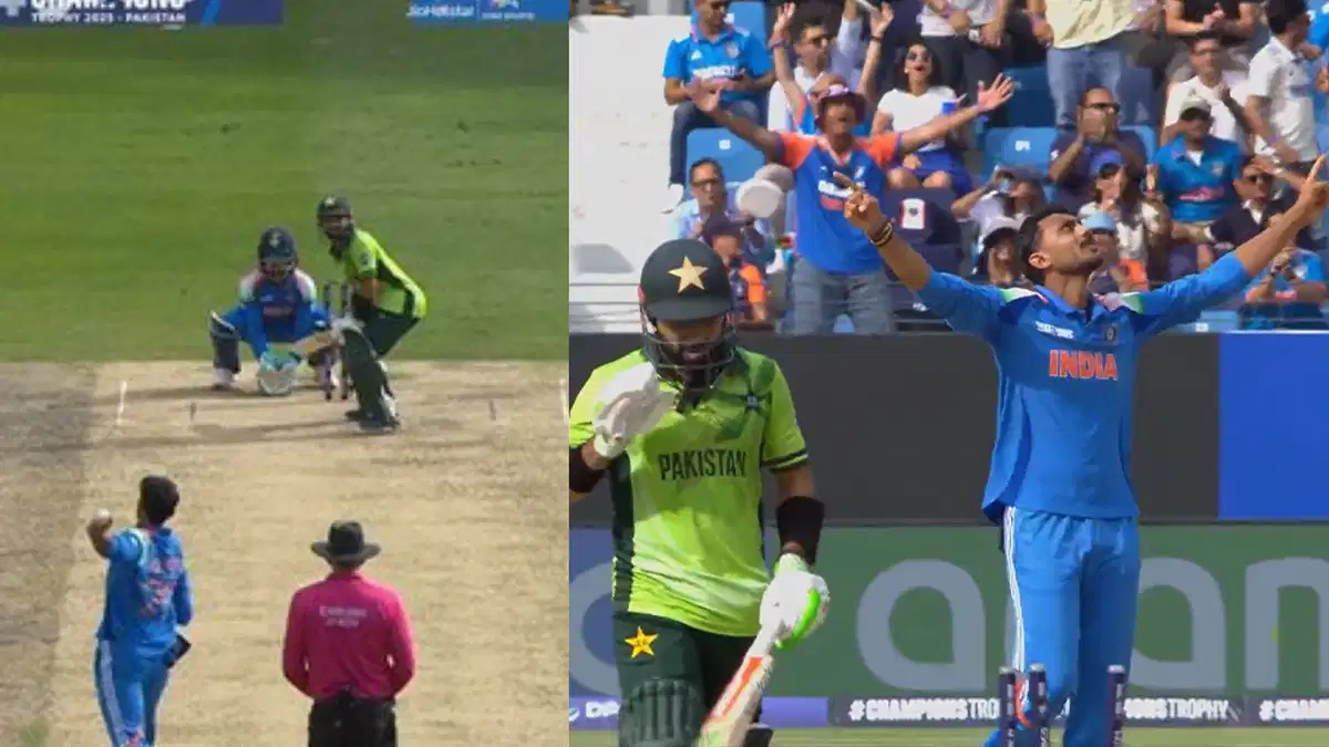 Watch: Axar Patel rattles Mohammad Rizwan's stumps
