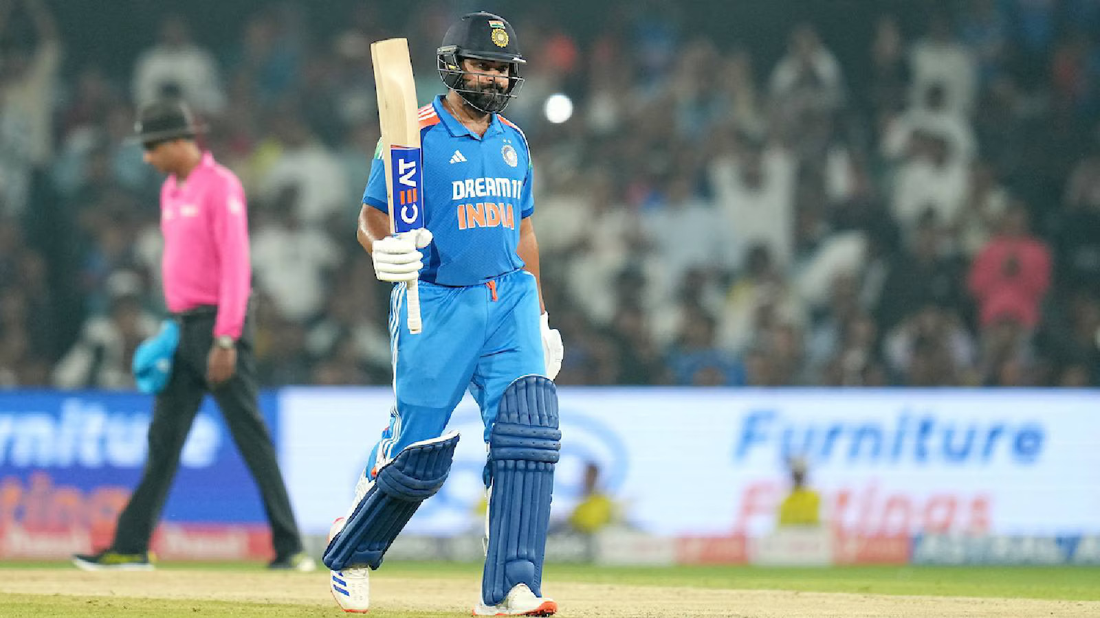 'Hitman is back'- Twitter erupts in jubilation as Rohit Sharma celebrates 32nd ODI century in 2nd ODI vs England