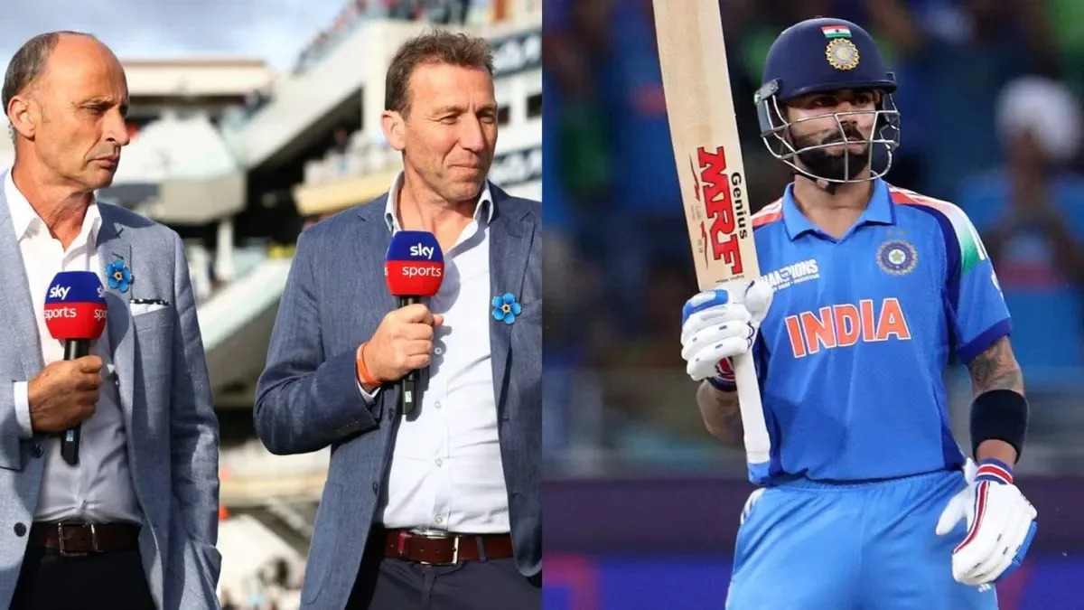 'They’ve been some great ones, but he’s right at the top of the tree'- Nasser Hussain ranks Virat Kohli above Sachin Tendulkar in ODI cricket