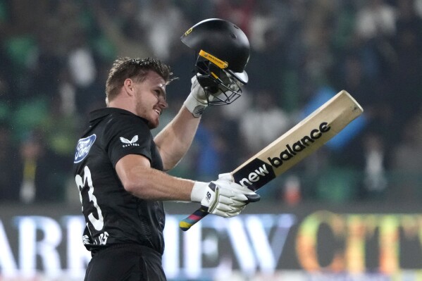 After New Zealand defeated Pakistan, Glenn Phillips discussed his batting, saying, "I am just really clear at the moment."