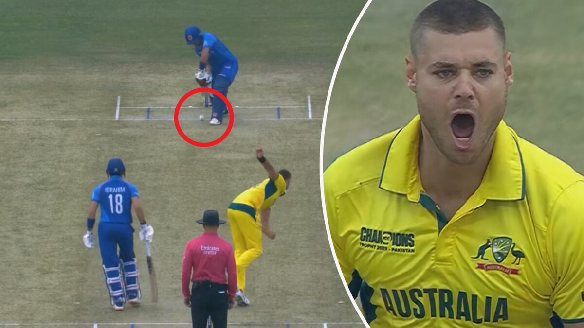 WATCH - Champions Trophy 2025: Spencer Johnson bowls pinpoint yorker to dismiss Rahmanullah Gurbaz