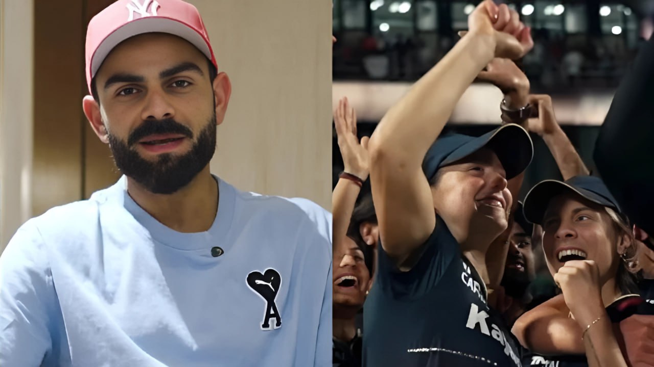 Watch: Virat Kohli's message to RCB women ahead of WPL 2025 opening game