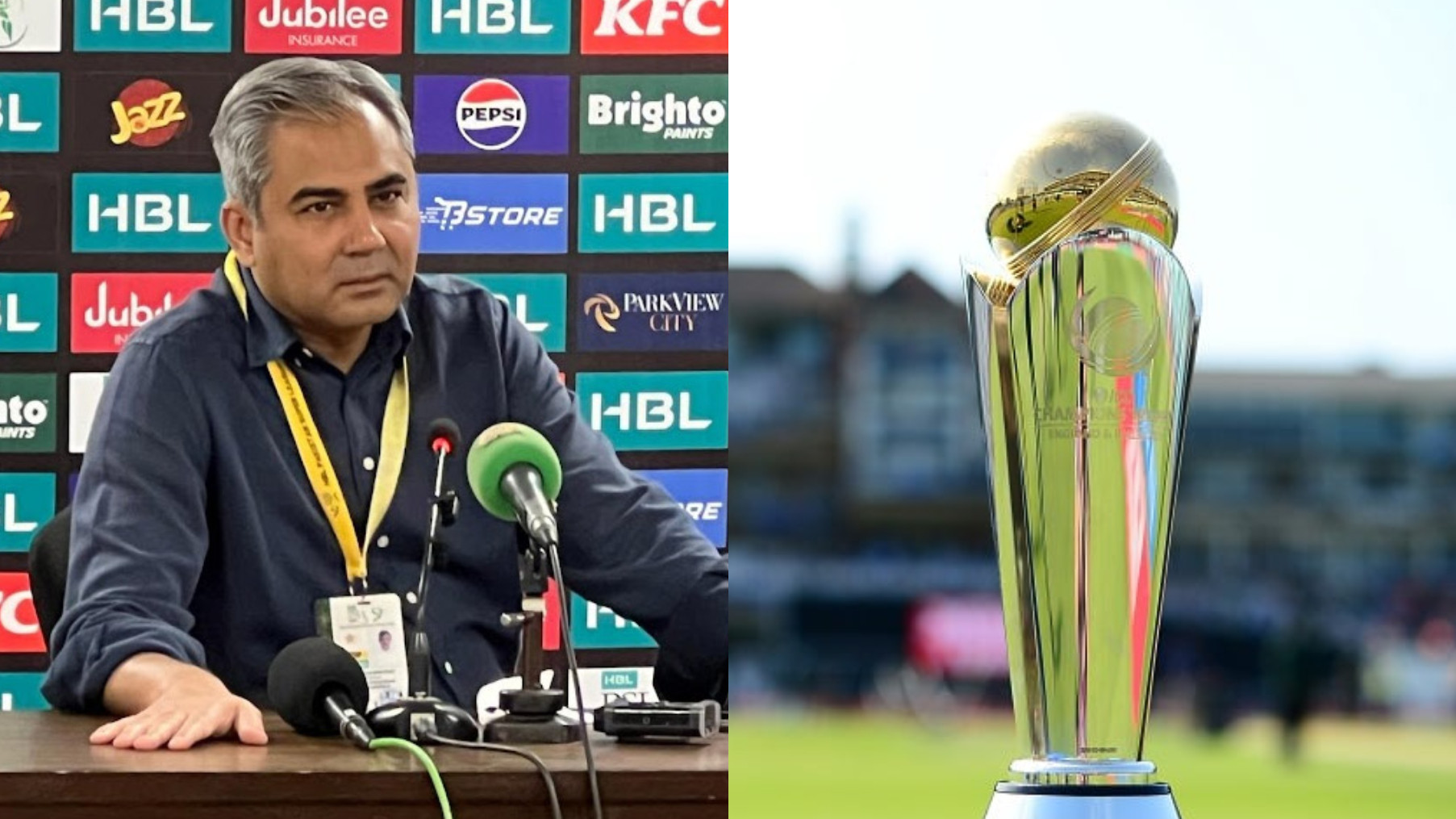'We win, you lose'- Mohsin Naqvi reacts to criticism over delayed renovation of Champions Trophy venues
