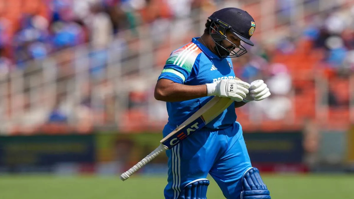 WATCH: IND vs ENG 2025: Mark Wood's peach undoes Rohit Sharma in Ahmedabad