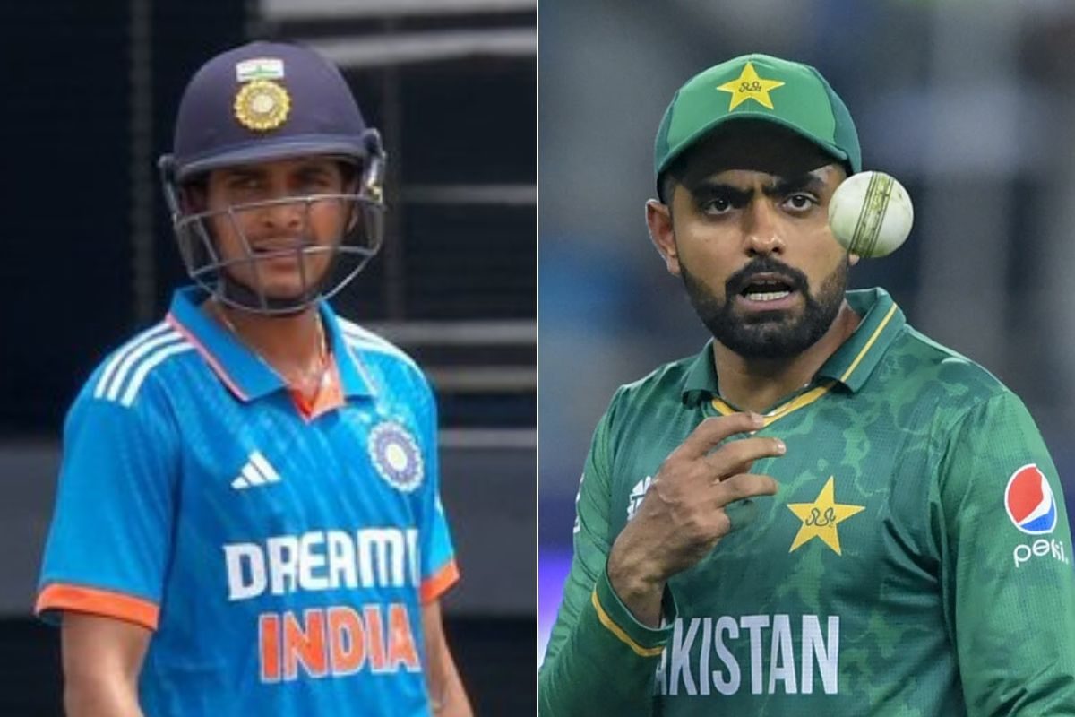 Why do Shubman Gill and Babar Azam share a social media trend?