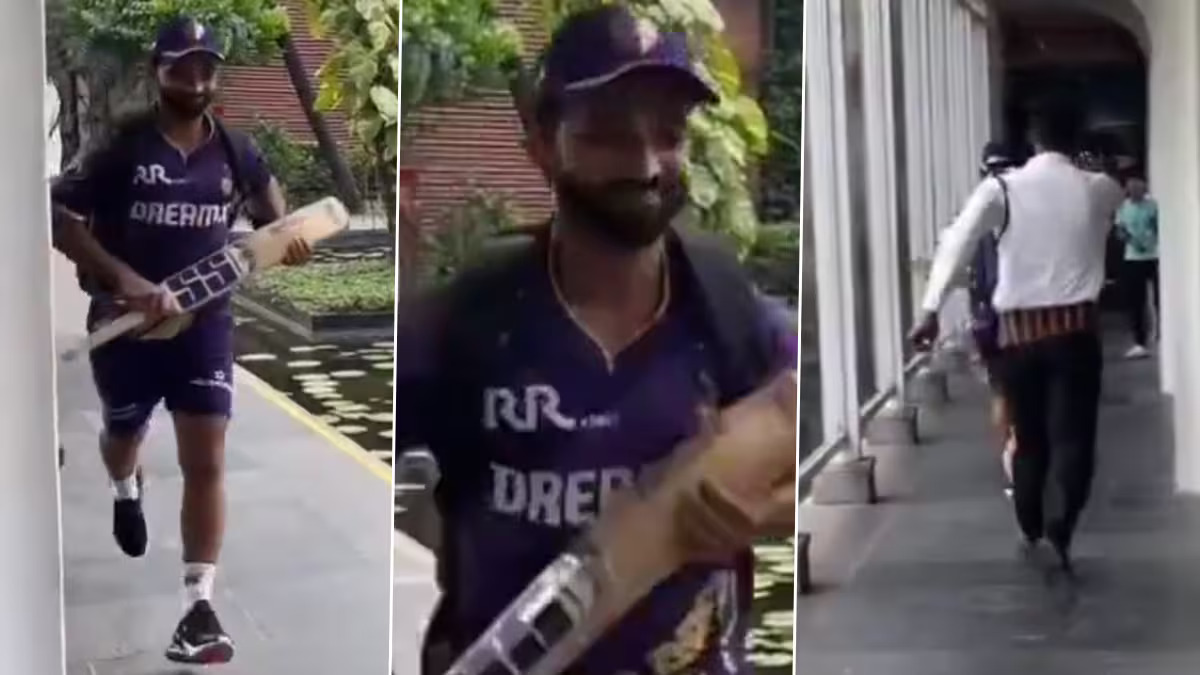 Watch: Ajinkya Rahane almost missed team bus before IPL 2025 opener, claims video