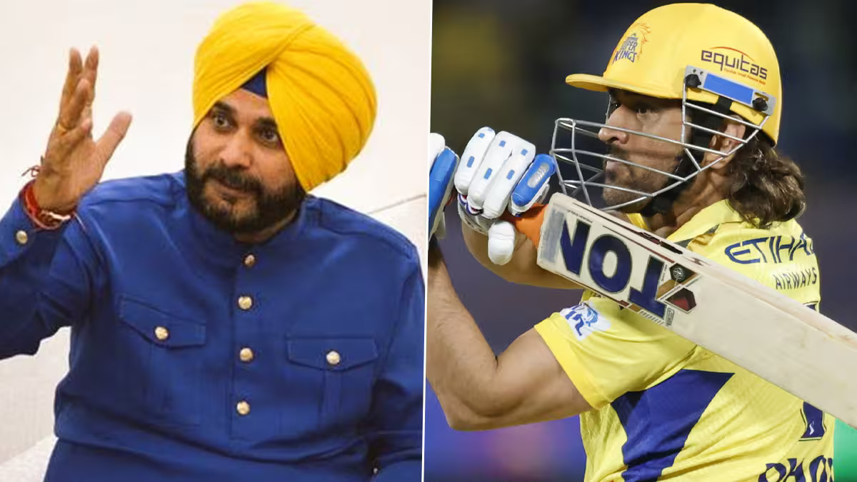 Navjot Singh Sidhu praises MS Dhoni's aura, -'He has nothing left to prove, yet people don't want him to leave the game'