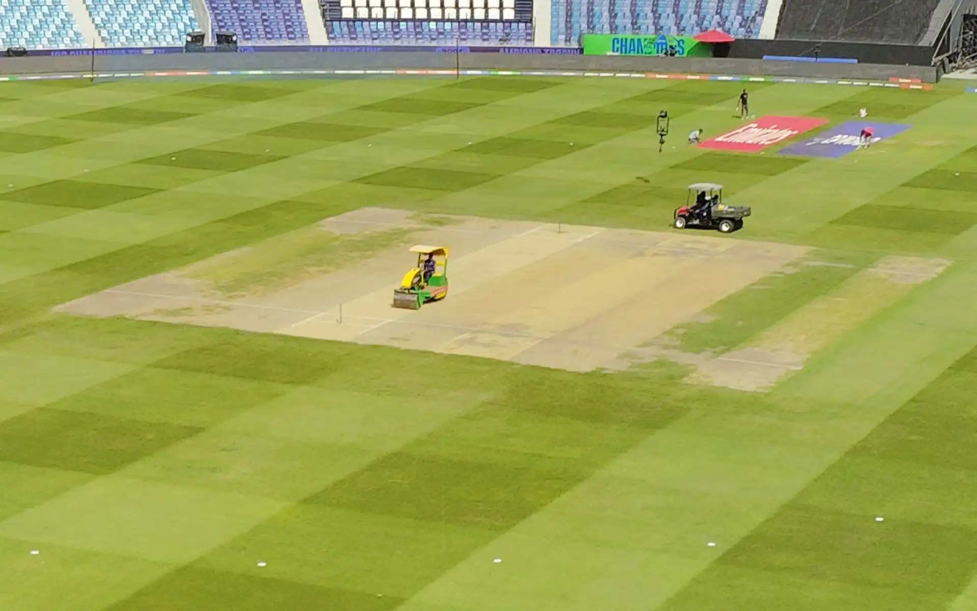 Champions Trophy 2025: First Look in Dubai Pitch for India vs New Zealand Final
