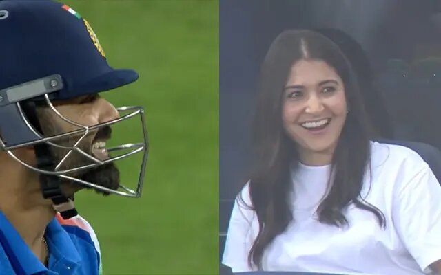 [Watch] Champions Trophy 2025: Anushka Sharma laughs after Glenn Maxwell drops Virat Kohli