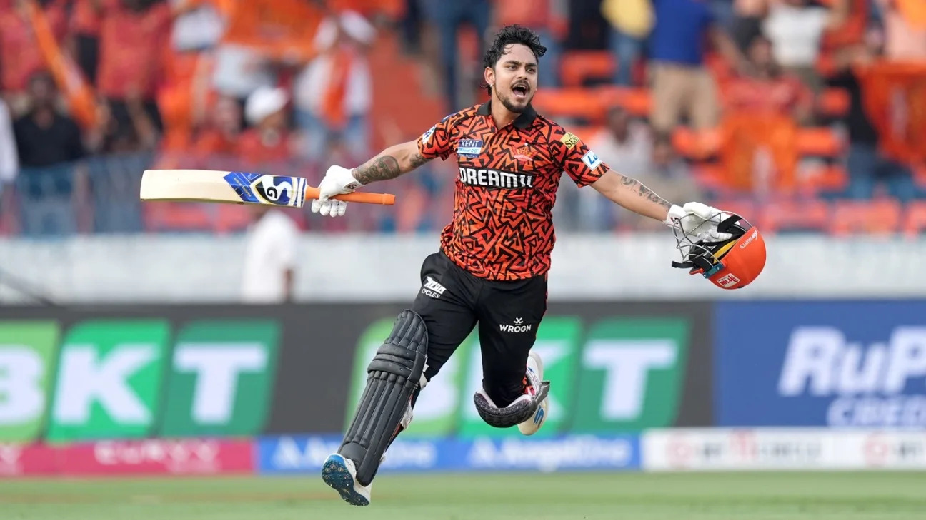 Ishan Kishan slams ton on SRH debut, become first centurion of IPL 2025
