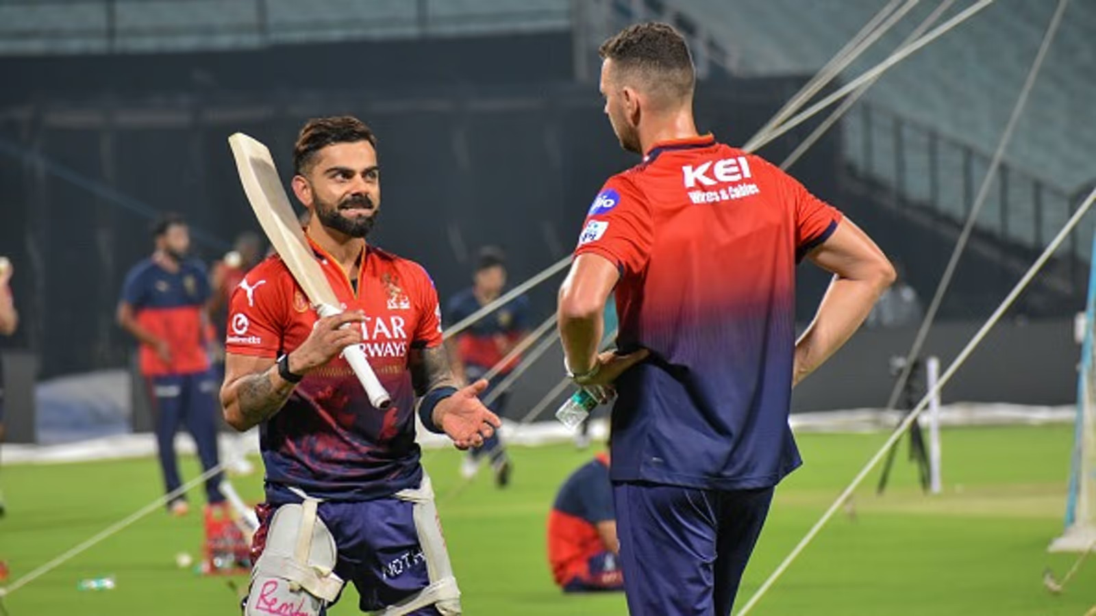 'Training becomes a battle'- Josh Hazlewood explains bowling experience of Virat Kohli in the nets