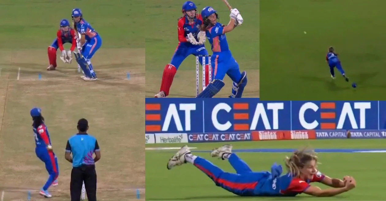 Video of the Day - WPL 2025: Annabel Sutherland pulls off amazing diving catch to dismiss Amelia Kerr