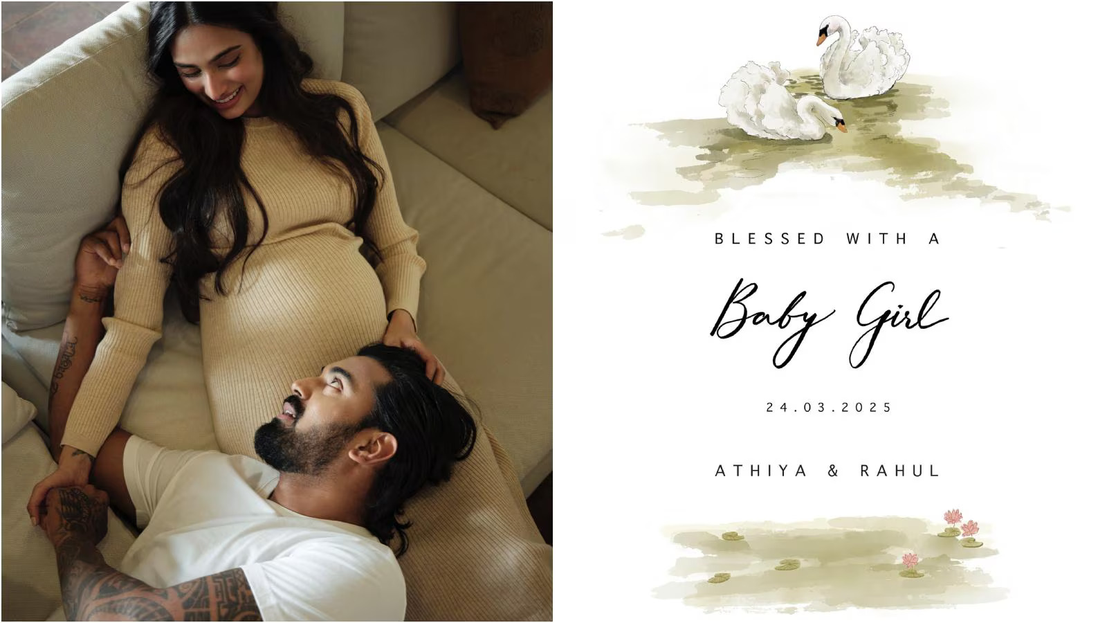 KL Rahul and Athiya Shetty blessed with baby girl
