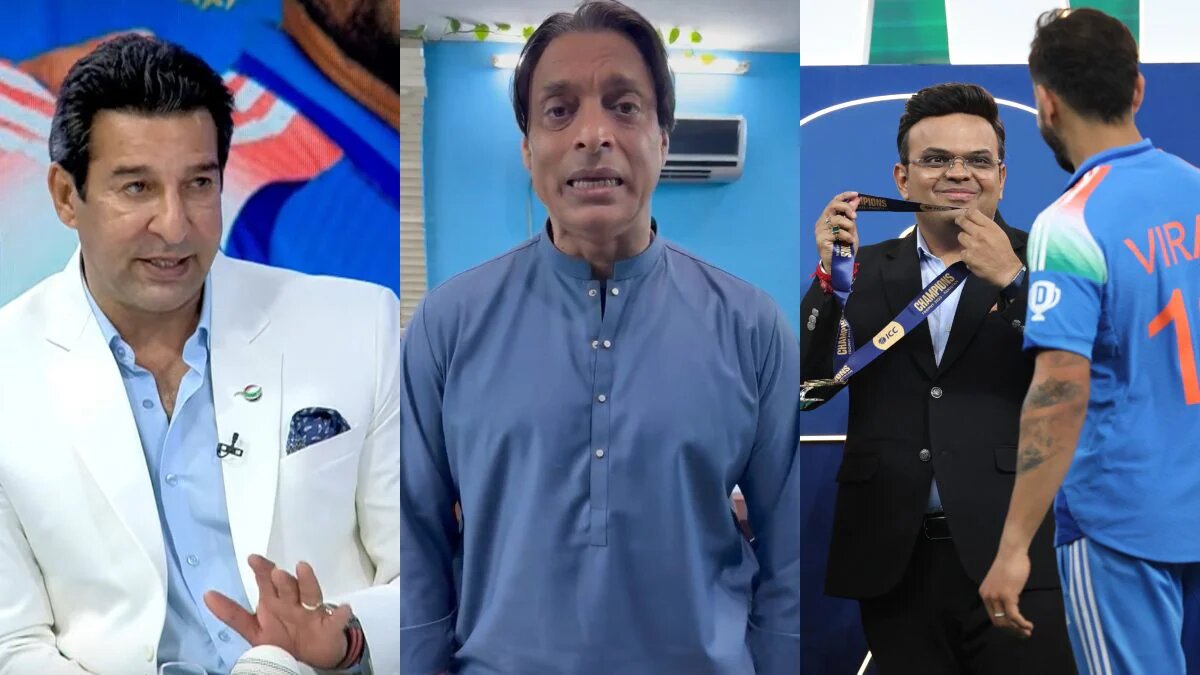 Champions Trophy 2025: Wasim Akram and Shoaib Akhtar express disappointment over absence of PCB officials at presentation
