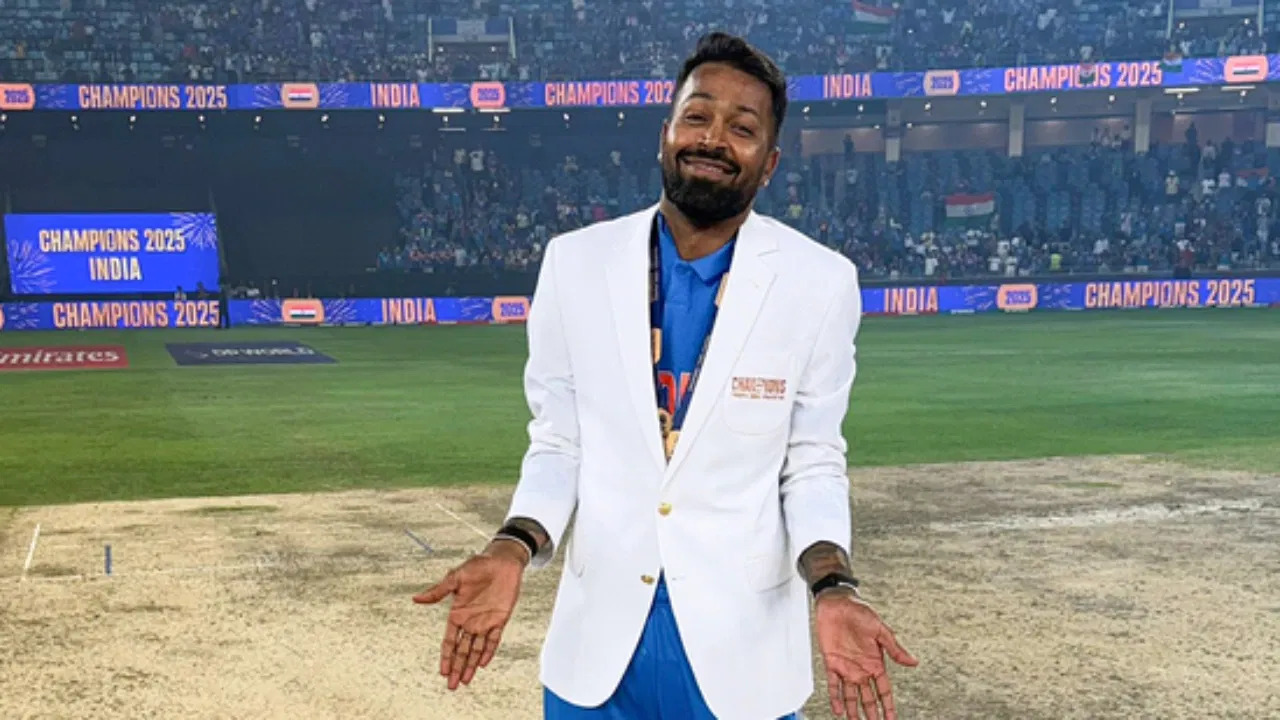 Hardik Pandya's iconic pose with Champions Trophy 2025 title becomes fastest Instagram post to cross 1 million likes in India