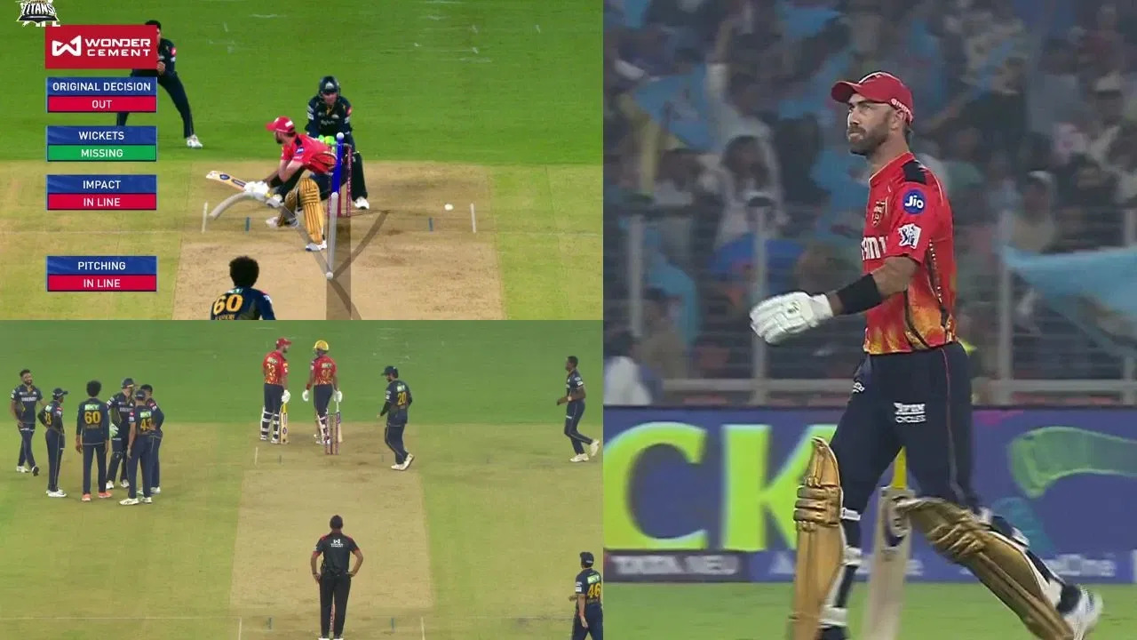 [Watch] IPL 2025: Ricky Ponting shocked as Glenn Maxwell fails to use DRS after LBW dismissal