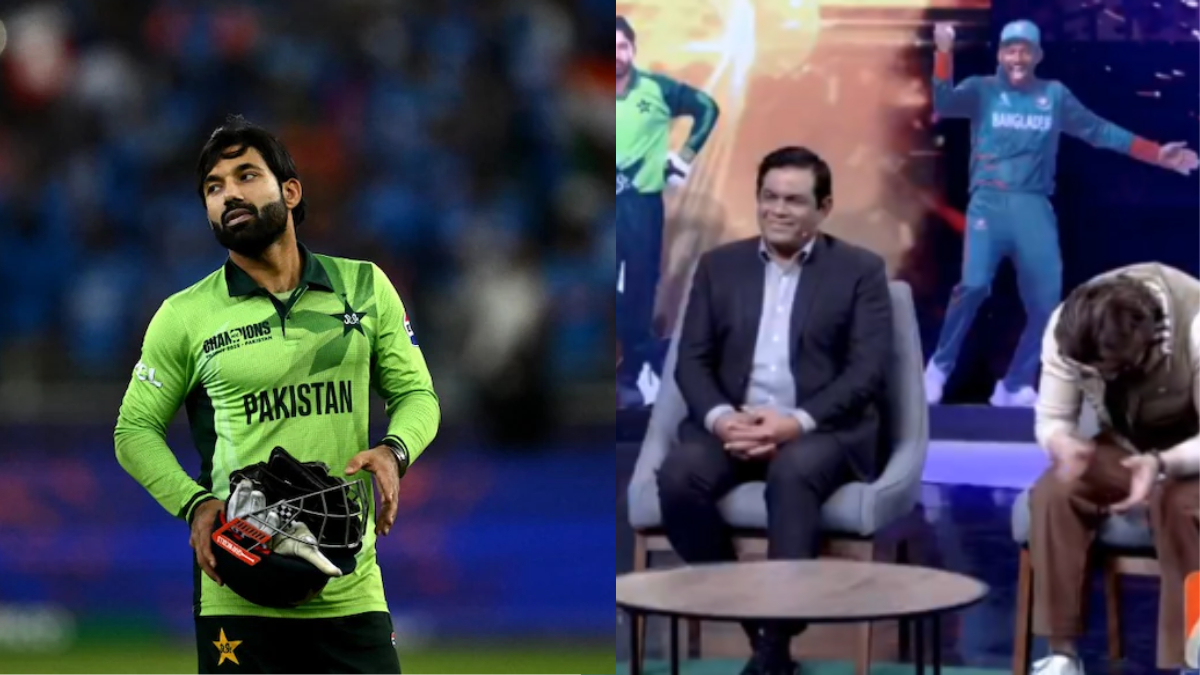 TV anchor mocks Rizwan on live show, and Ahmed Shehzad's reaction goes viral