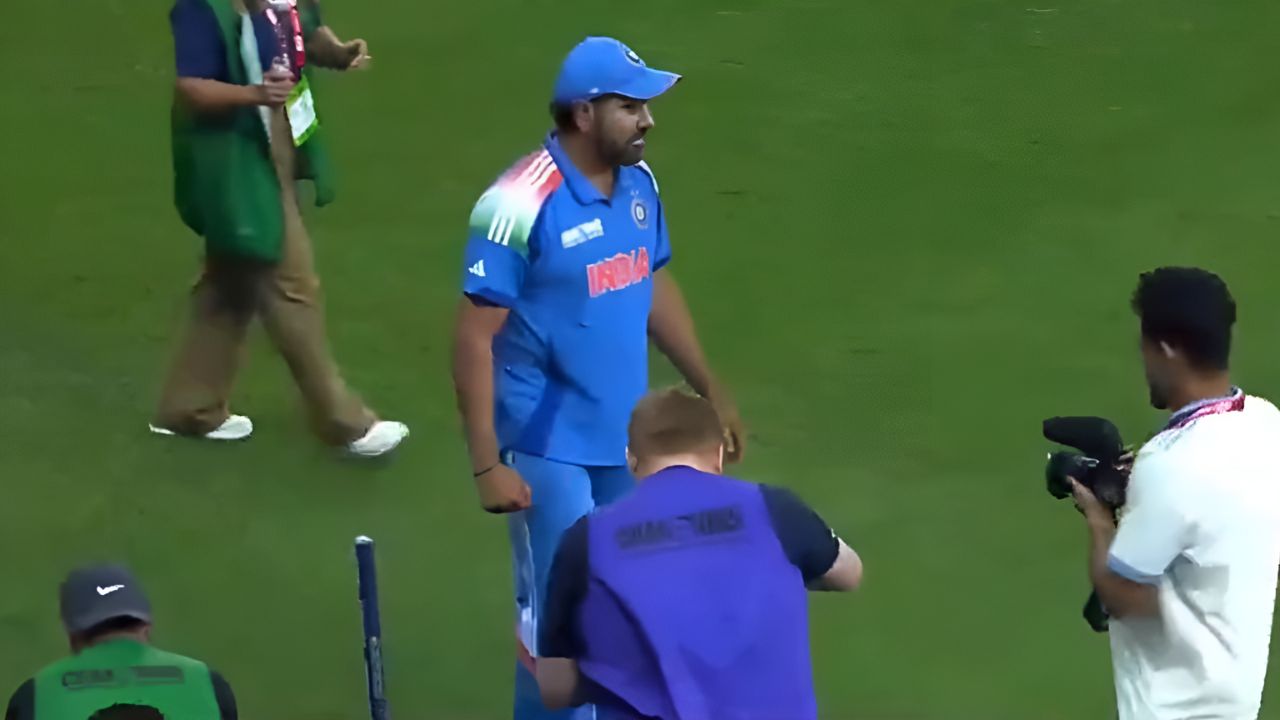 WATCH: Rohit Sharma's unique' stump celebration' wins hearts after India's CT 2025 Final win