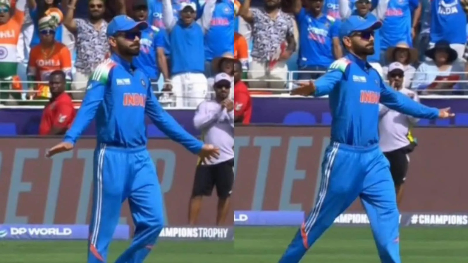 Watch: Virat Kohli's dance moves light up field after Latham's dismissal; video goes viral
