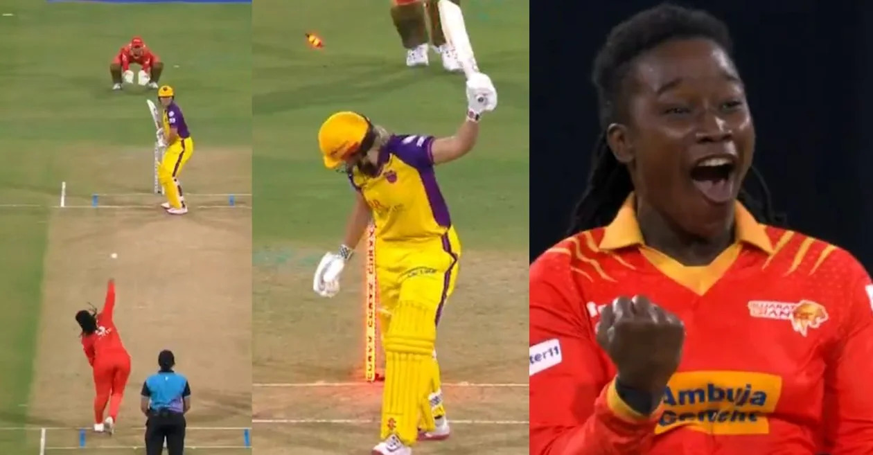 Video of the Day: Deandra Dottin's first-over double strike derails UP Warriorz chase