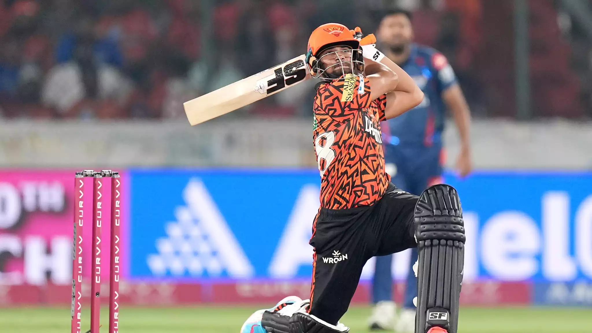 [Watch] IPL 2025: Aniket Verma hits 102-metre explosive six, longest by an Indian