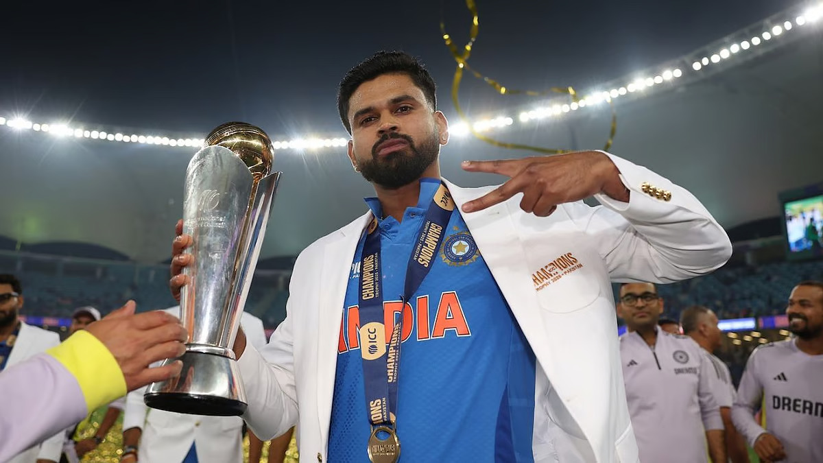 'Fifth title for me in a year' - Shreyas Iyer shares feeling after India win Champions Trophy 2025