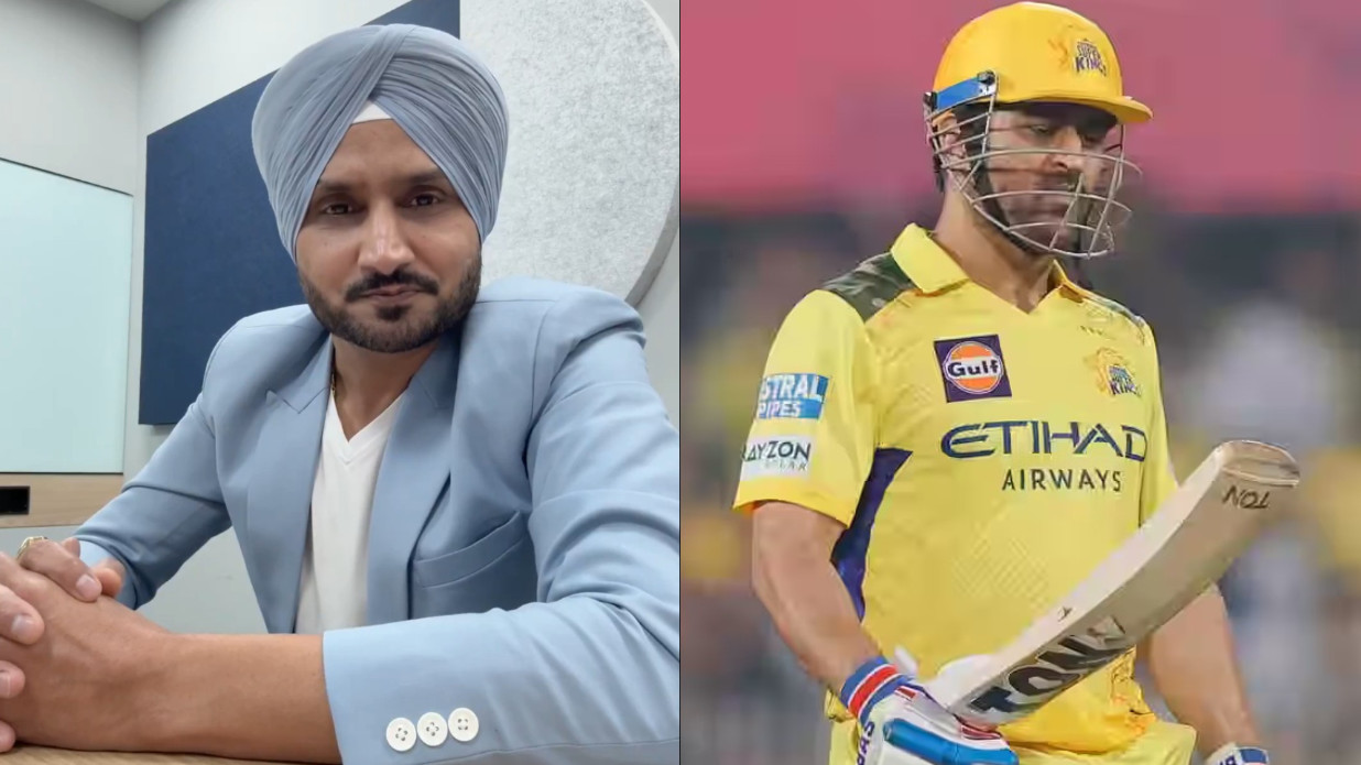 'Send Dhoni up and let him smash'– Harbhajan Singh questions CSK's batting strategy in IPL 2025