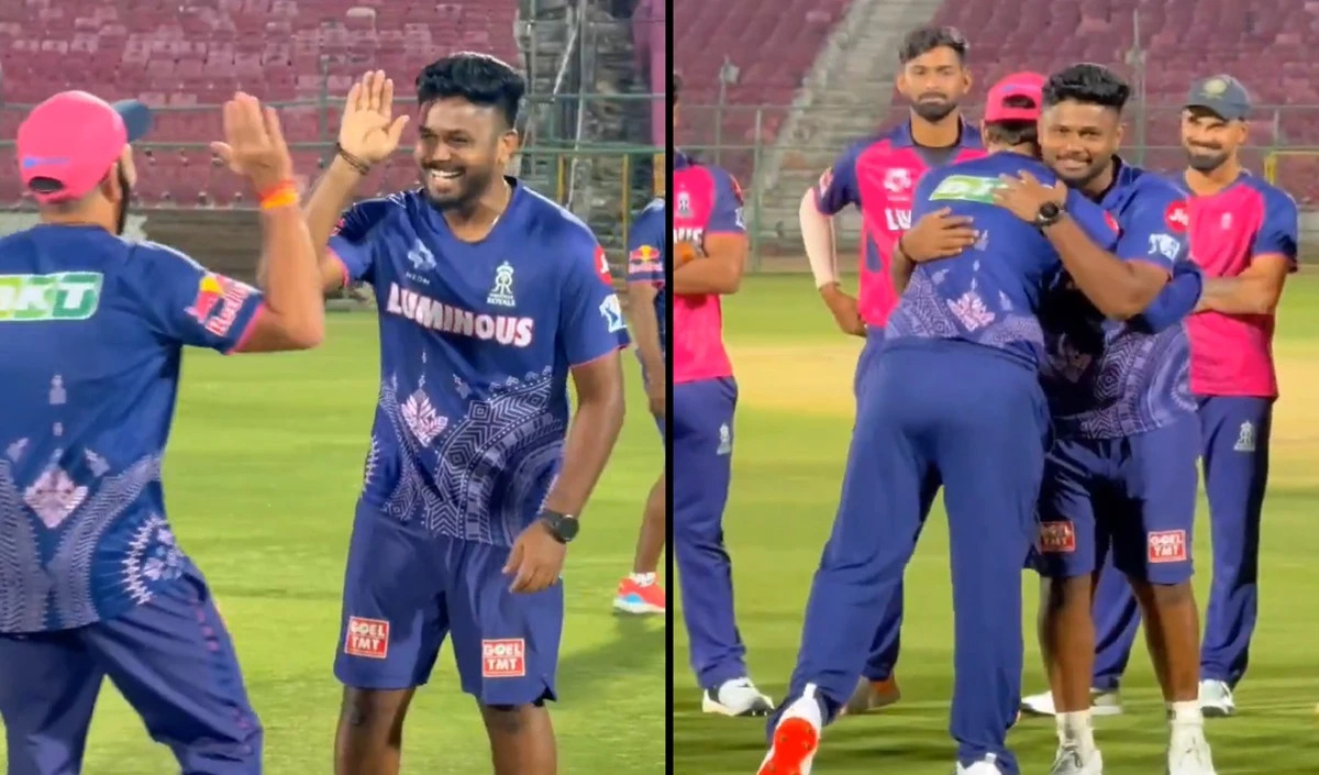 IPL 2025: Sanju Samson joins Rajasthan Royals camp after finger surgery