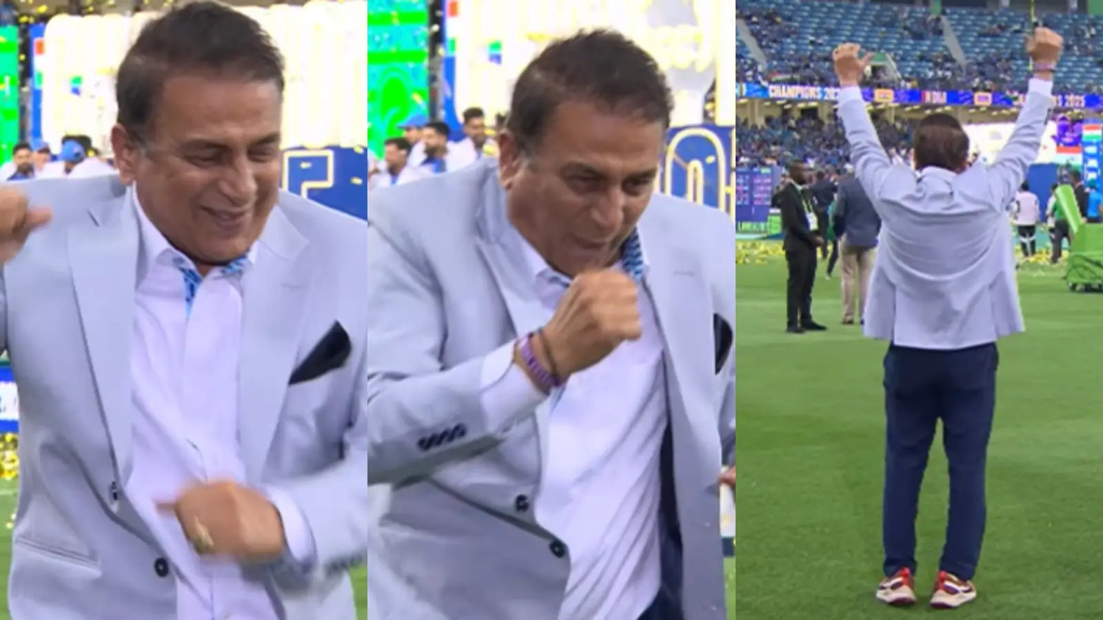Watch: Sunil Gavaskar dances like child in joy to celebrate India's Champions Trophy 2025 win