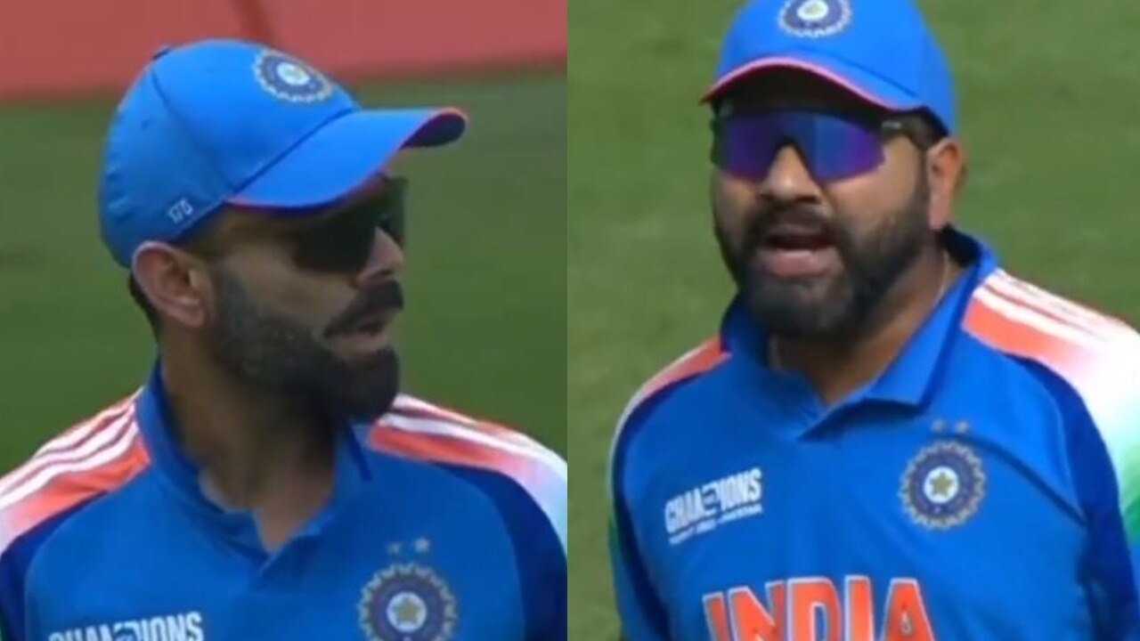 WATCH - Champions Trophy 2025: Rohit Sharma, Virat Kohli fume in Kuldeep Yadav over fielding lapse