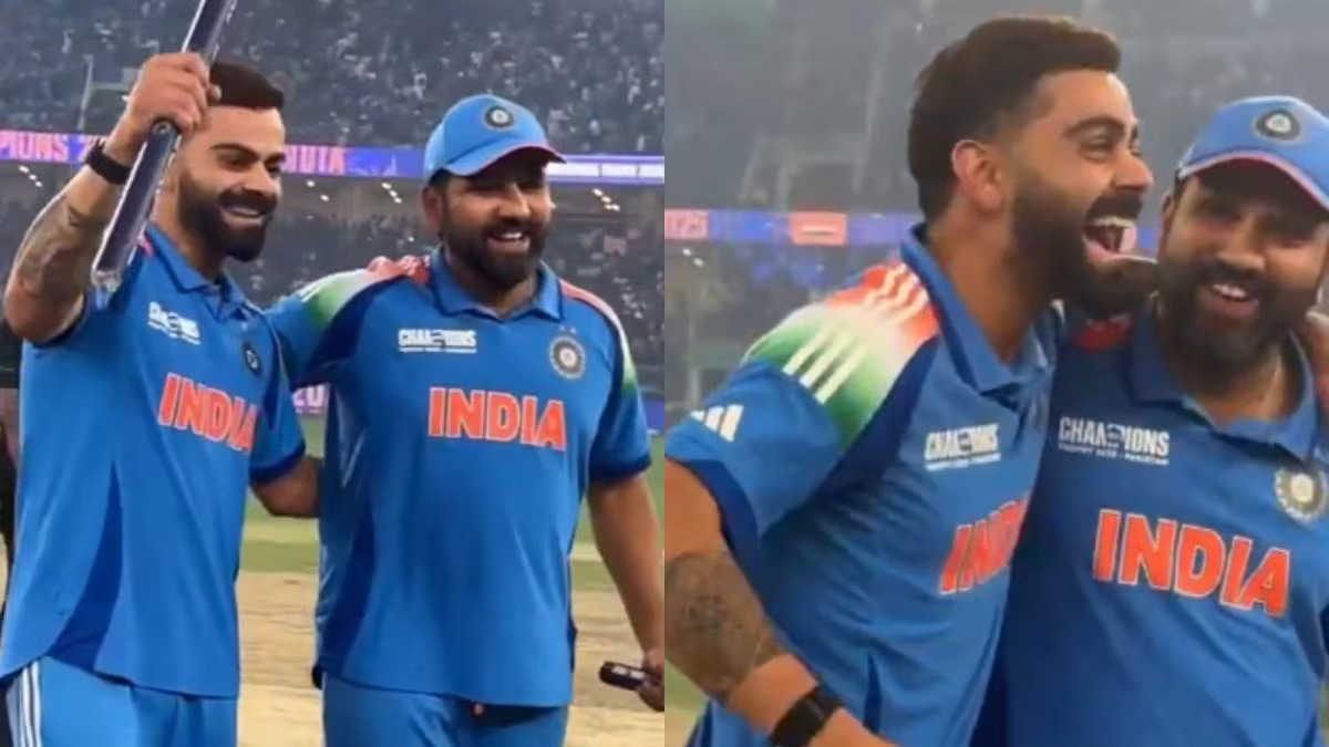 'Mere ko retirement ki bol rahe the'- Rohit Sharma's one-liner for critics cracks up Virat Kohli
