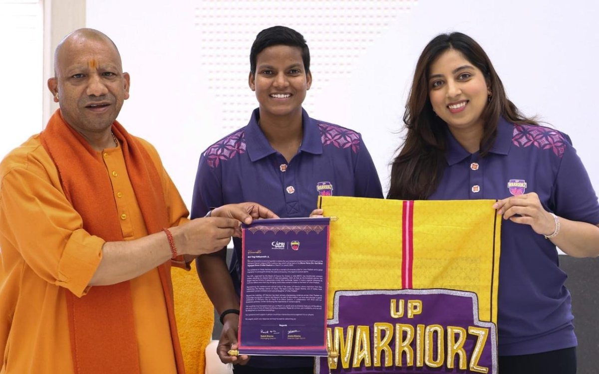 WPL 2025: UP CM Yogi Adityanath wishes luck to UPW captain Deepti Sharma
