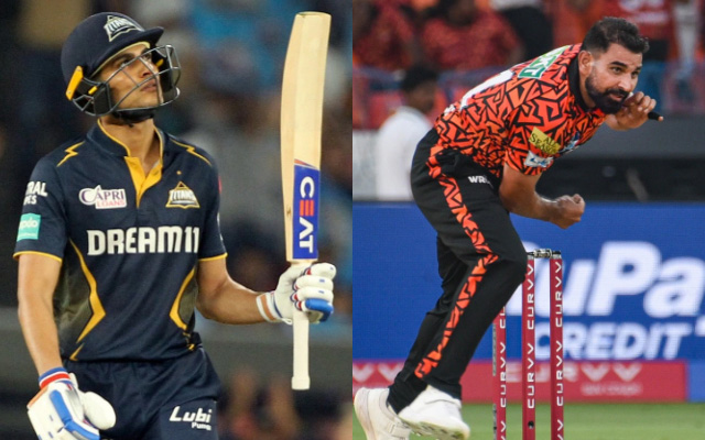 1743843595404 Shubman Gill and Mohammed Shami