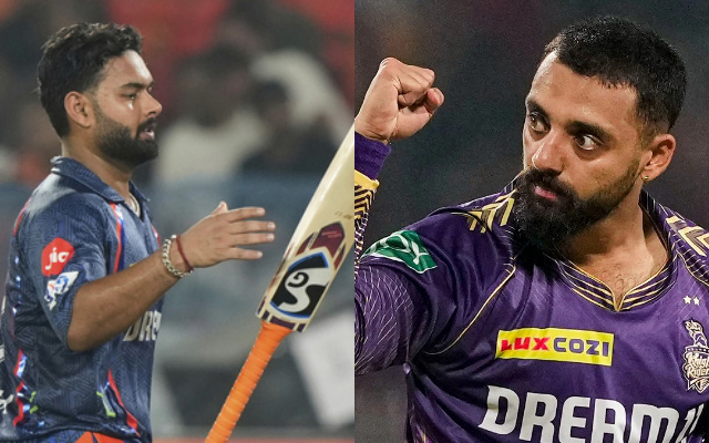 1744019111616 Rishabh Pant and Varun Chakaravarthy