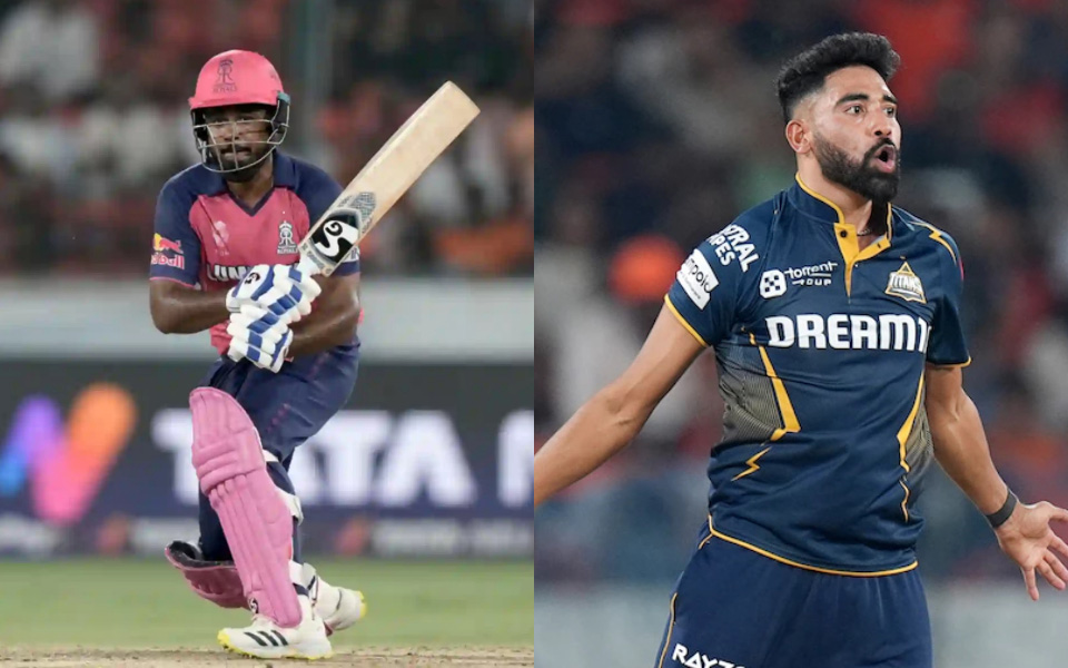 1744101960225 Sanju Samson and Mohammed Siraj