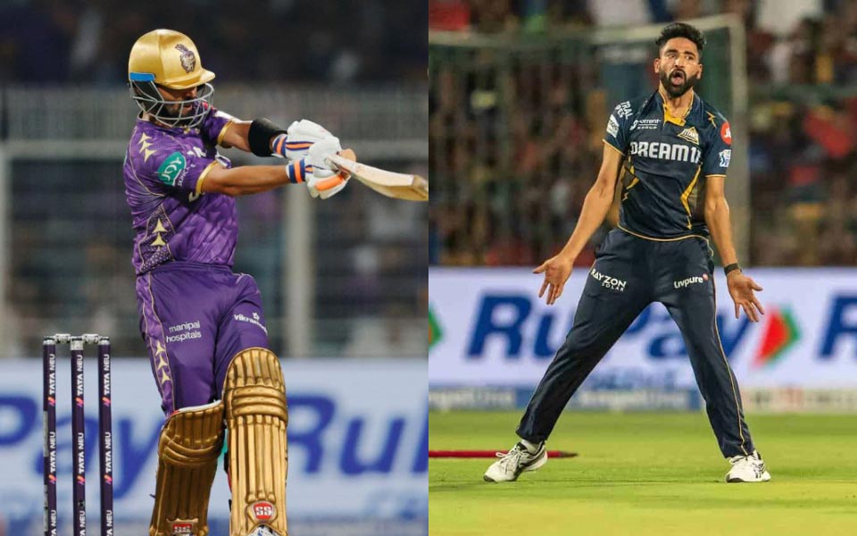 1745154438094 Ajinkya Rahane and Mohammed Siraj